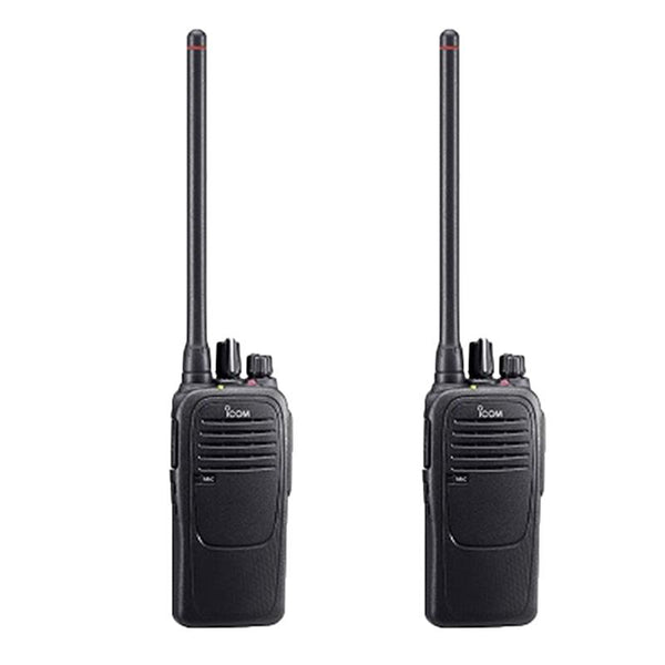 Icom IC-F2100D Digital UHF 4W 16CH Radio 2 PACK