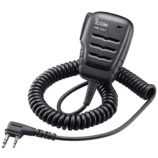Icom HM231 Waterproof Speaker Mic for the A25 Radios