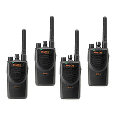 Motorola BPR40 5 Watt 8 or 16 Channel UHF or VHF Radio 4 Pack
