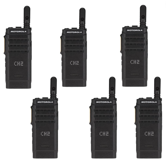 MOTOROLA SL300 2 Channel Display Portable Radio 6 Pack
