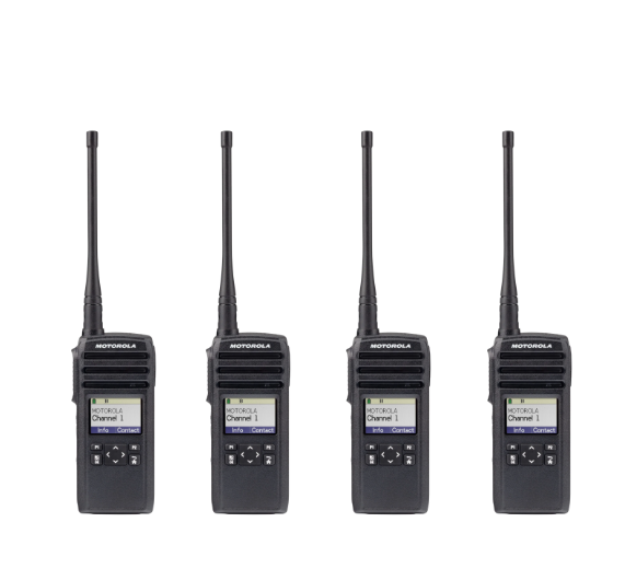 Motorola DTR700 Digital Display Radio 4 Pack