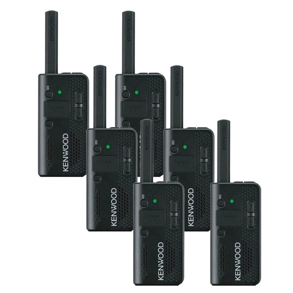Kenwood PKT-23K UHF Radio 6 Pack