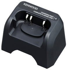 Kenwood KSC-50 Rapid Charger – Single Unit Desktop Charger for PKT-300K Two-Way Radio with LED Charging Indicators.