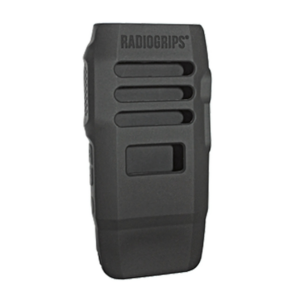 RadioGrips® Silicone Carry Case for Motorola TLK100 – Durable, Shockproof & Non-Slip Two-Way Radio Protector