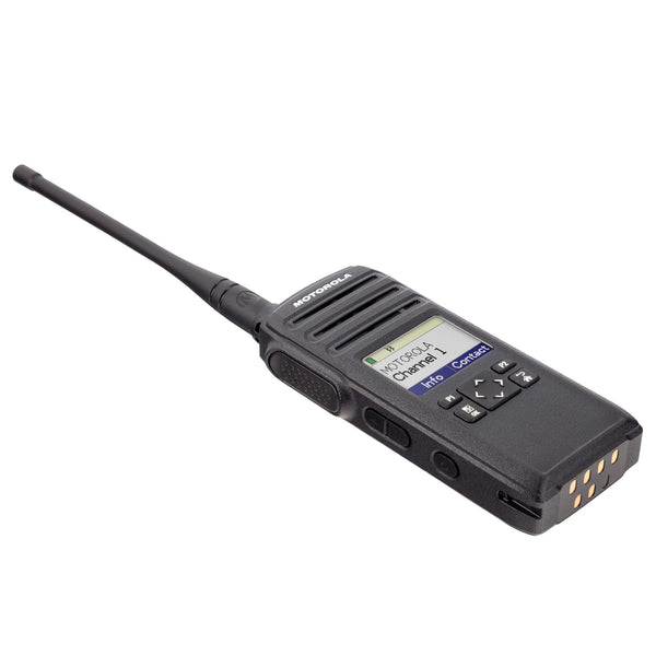 Motorola DTR700 Digital Display Radio 6 Pack with Headsets