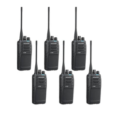 Kenwood NX-P1300AUK 5W UHF Radio 6 Pack