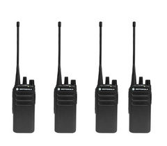 MOTOROLA CP100D Non-Display Analog/Digital Radio 4 Pack