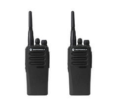 MOTOROLA CP200D MOTOTRBO Analog/Digital Portable Radio 2 Pack