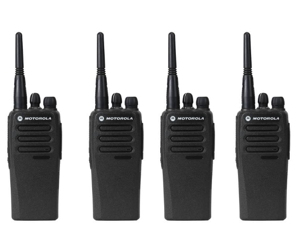 MOTOROLA CP200D MOTOTRBO Analog/Digital Portable Radio 4 Pack