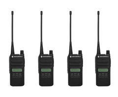 MOTOROLA CP100D Limited-Display Digital Radio 4 Pack