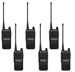 MOTOROLA CP100D Limited-Display Digital Radio 6 Pack