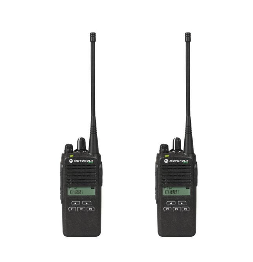 MOTOROLA CP185 Portable Radio 2 Pack