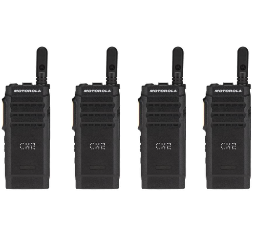 MOTOROLA SL300 2 Channel Display Portable Radio 4 Pack