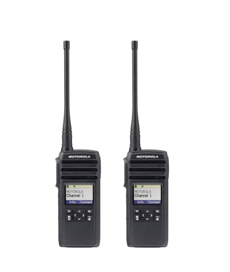 Motorola DTR700 Digital Display Radio 2 Pack