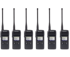 Motorola DTR700 Digital Display Radio 6 Pack
