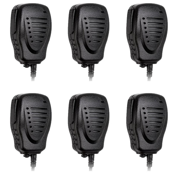 TW-200M Medium Duty Speaker Microphone for Motorola Radios 6 Pack