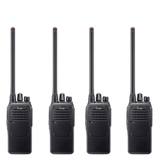 iCOM IC-F1000 136-174MHz VHF 5W 16 CH Radio 4 Pack
