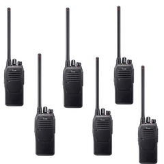 Icom IC-F1000 136-174MHz VHF 5W 16 CH Radio 6 Pack