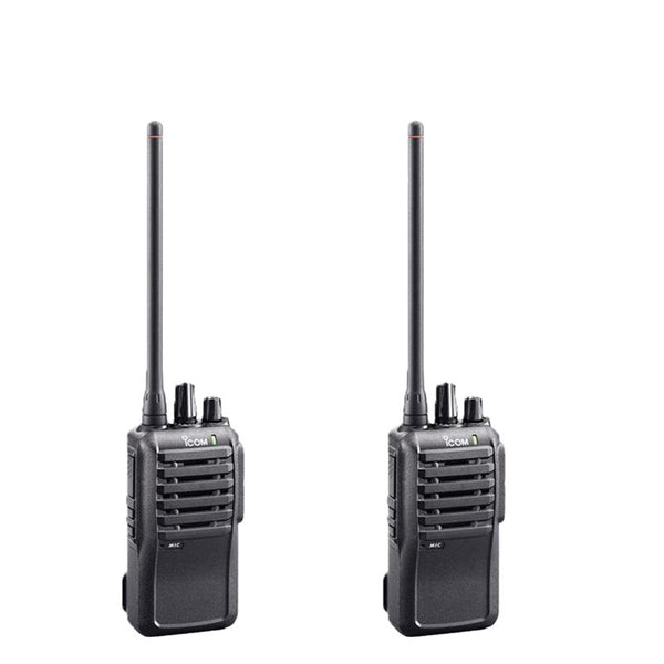 Icom IC-F4001 450-512MHz UHF 4W Li-Ion Battery Radio 2 Pack
