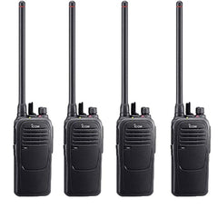 Icom IC-F1100D VHF 5W 16 CH Digital Radio 4 PACK